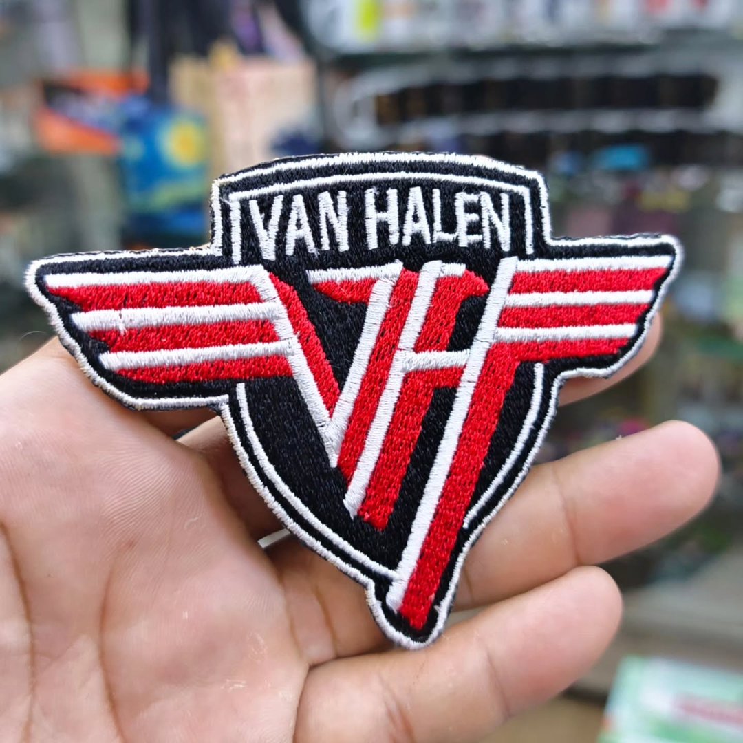 Embroidered Patch Van Hallen 110 x 80 MM - Embroidered Patch