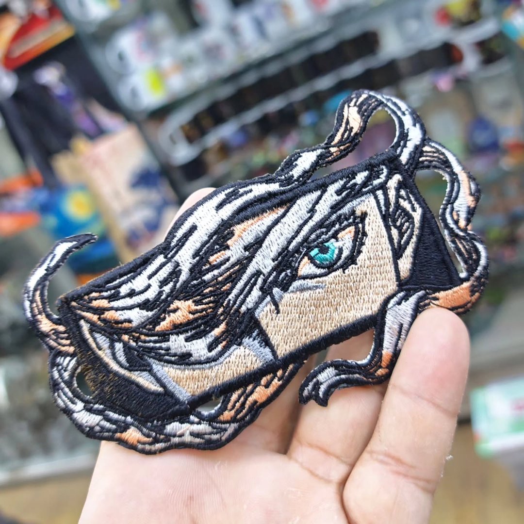 Embroidered Patch Jujutsu Kaisen Gojo 130 x 70 MM - Embroidered Patch