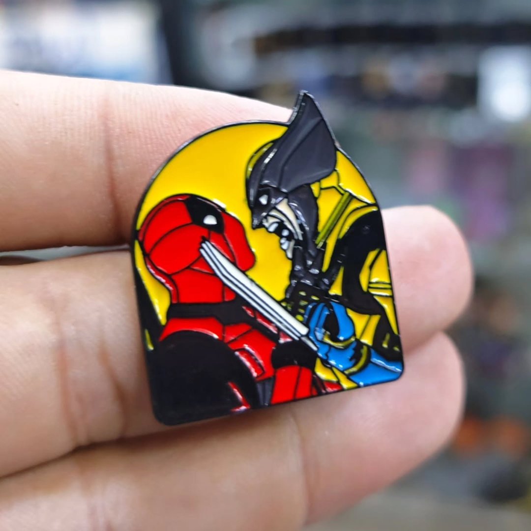 Deadpool Wolverine Pins - Metal Pins