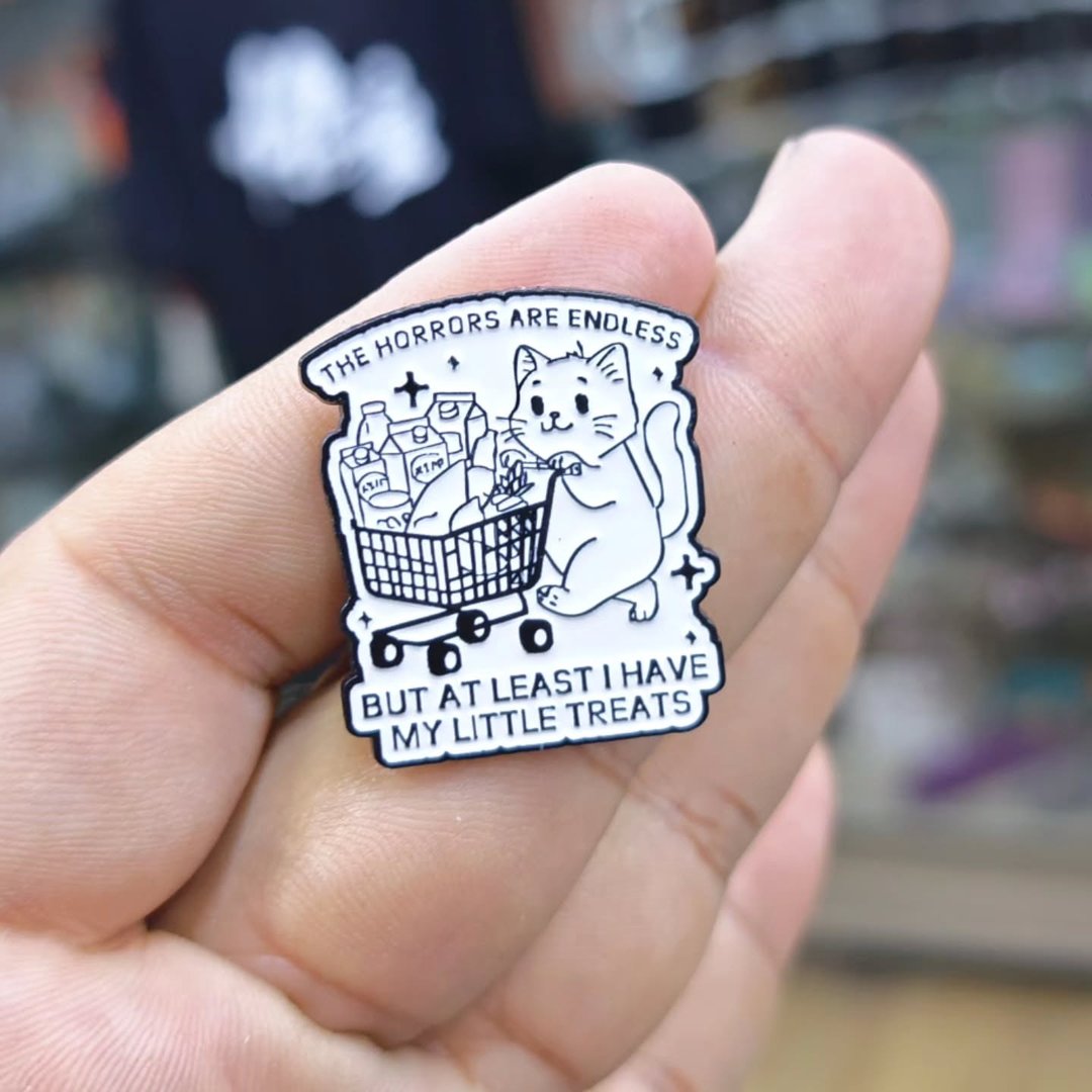 The Horrors Cat Pins - Metal Pins