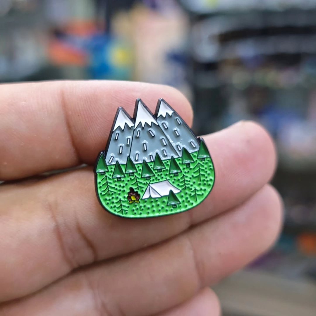 Nature Travel Mountain Pins - Metal Pins