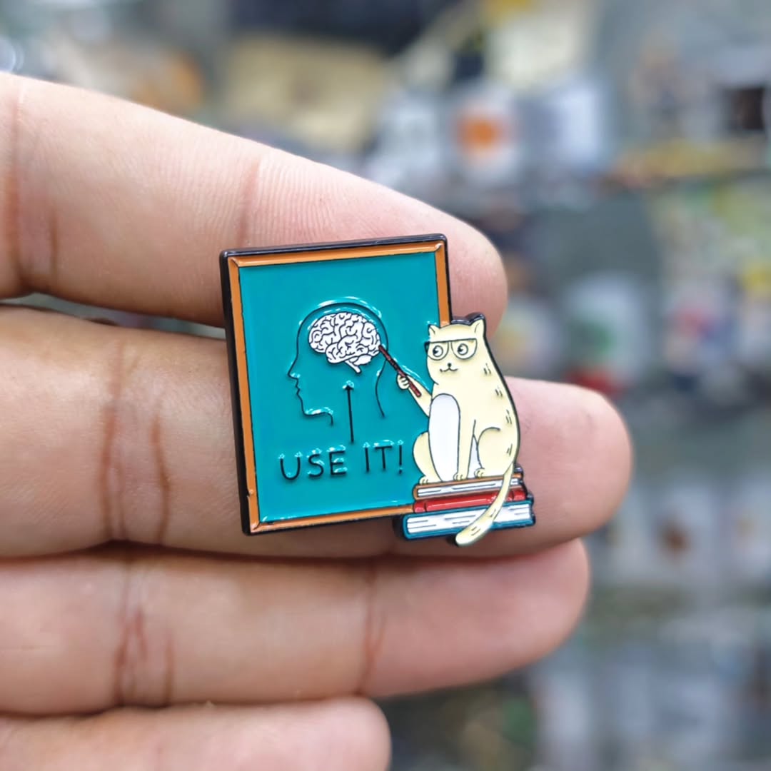 Cat Use It Pins - Metal Pins