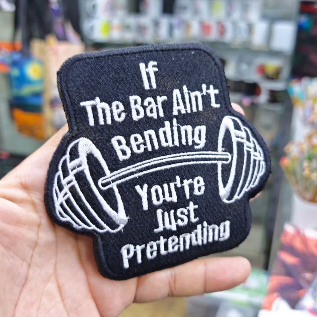 Patch Embroidery If The Bar 120 x 110 MM - Embroidered Patch