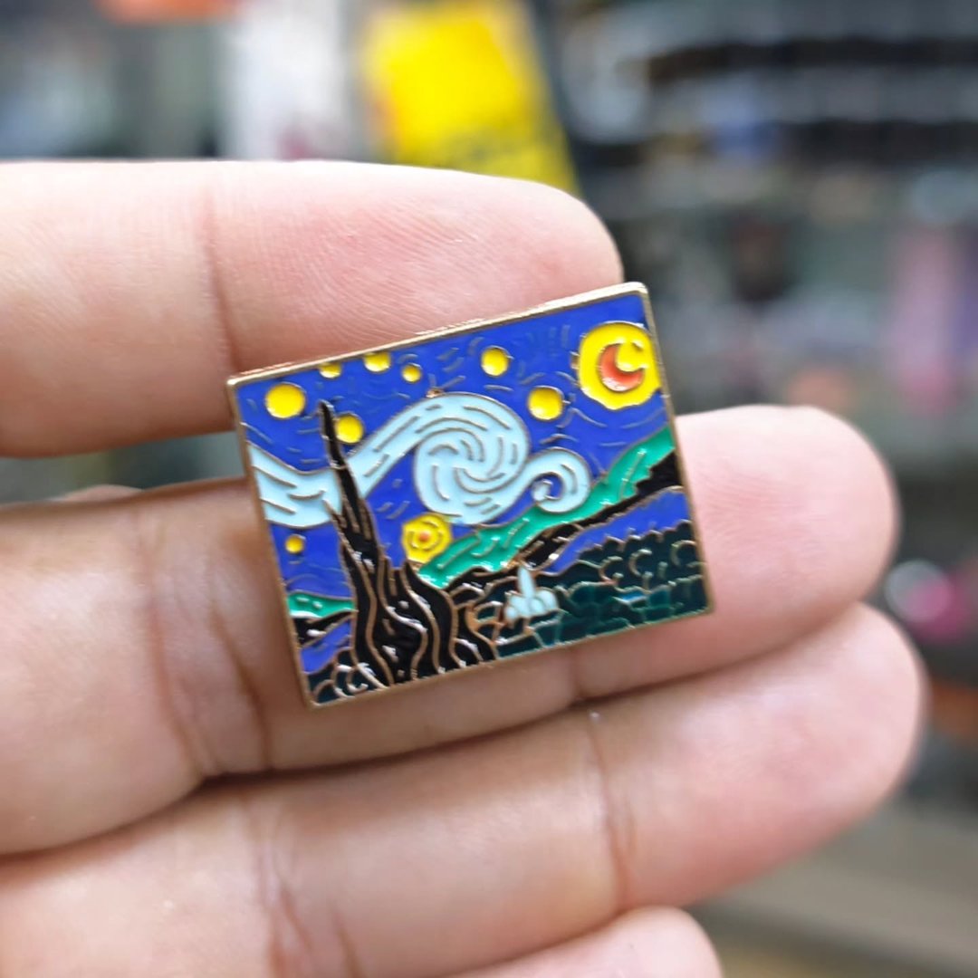 Van Gogh Pins - Metal Pins