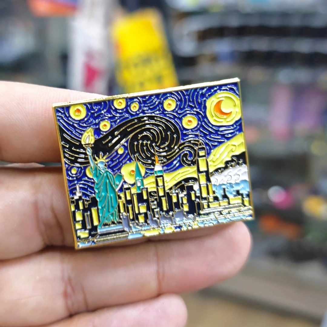 Van Gogh Pins - Metal Pins