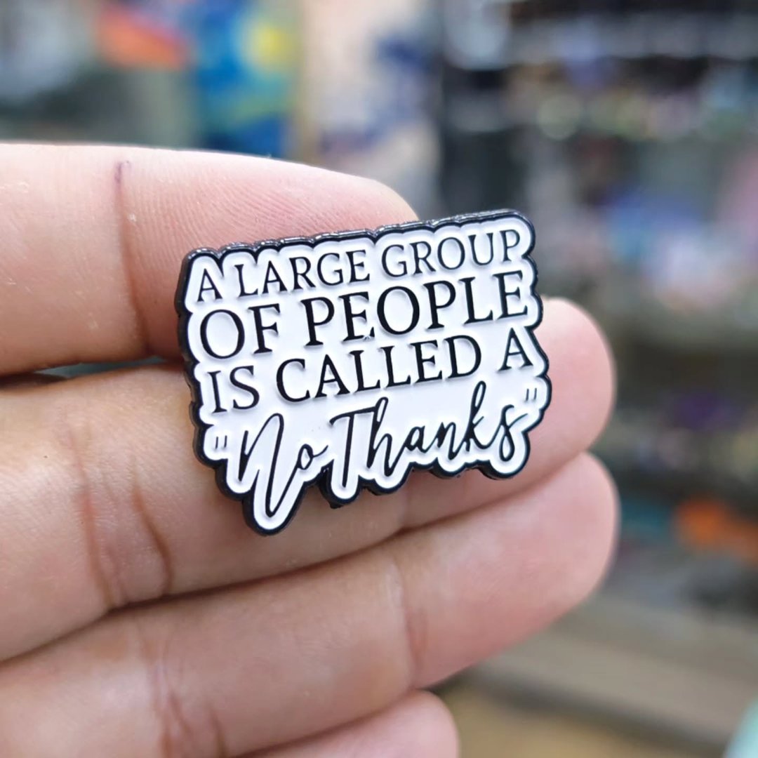 A Large Group People Pins - Metal Pins