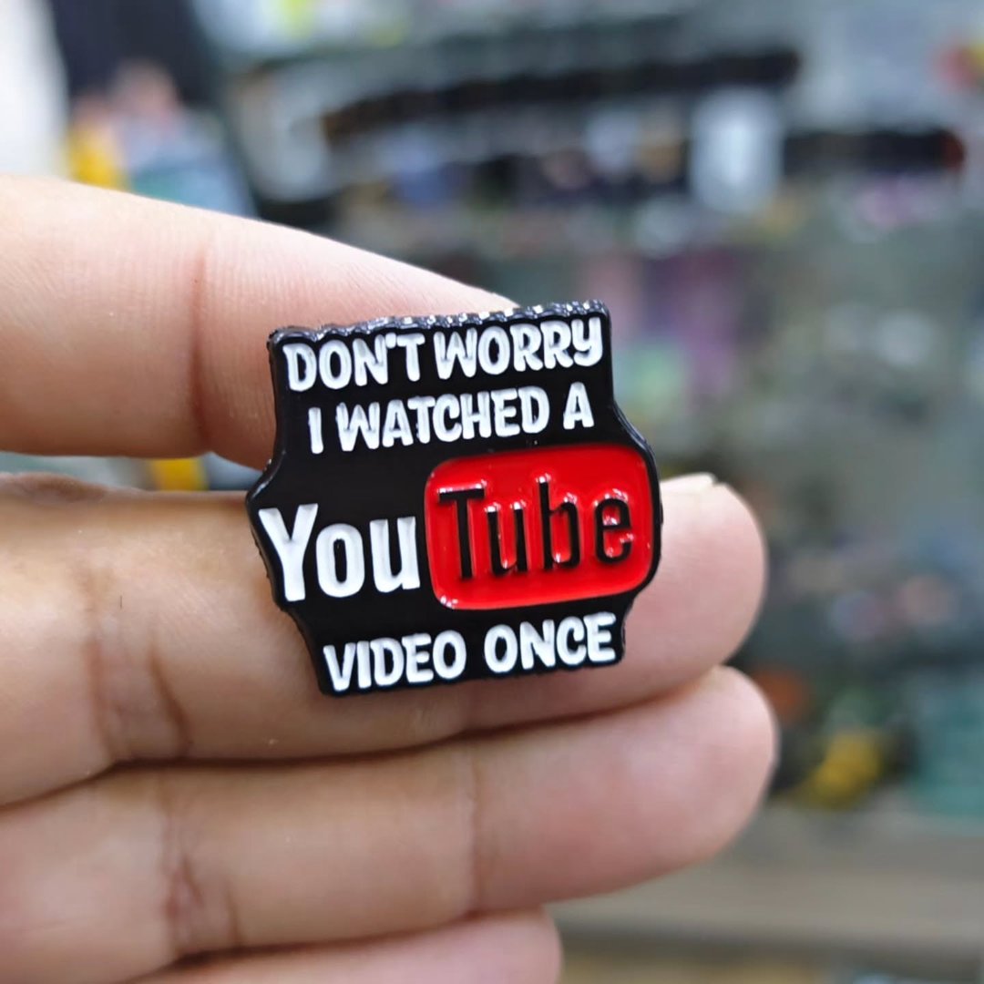 Youtube Pins - Metal Pins