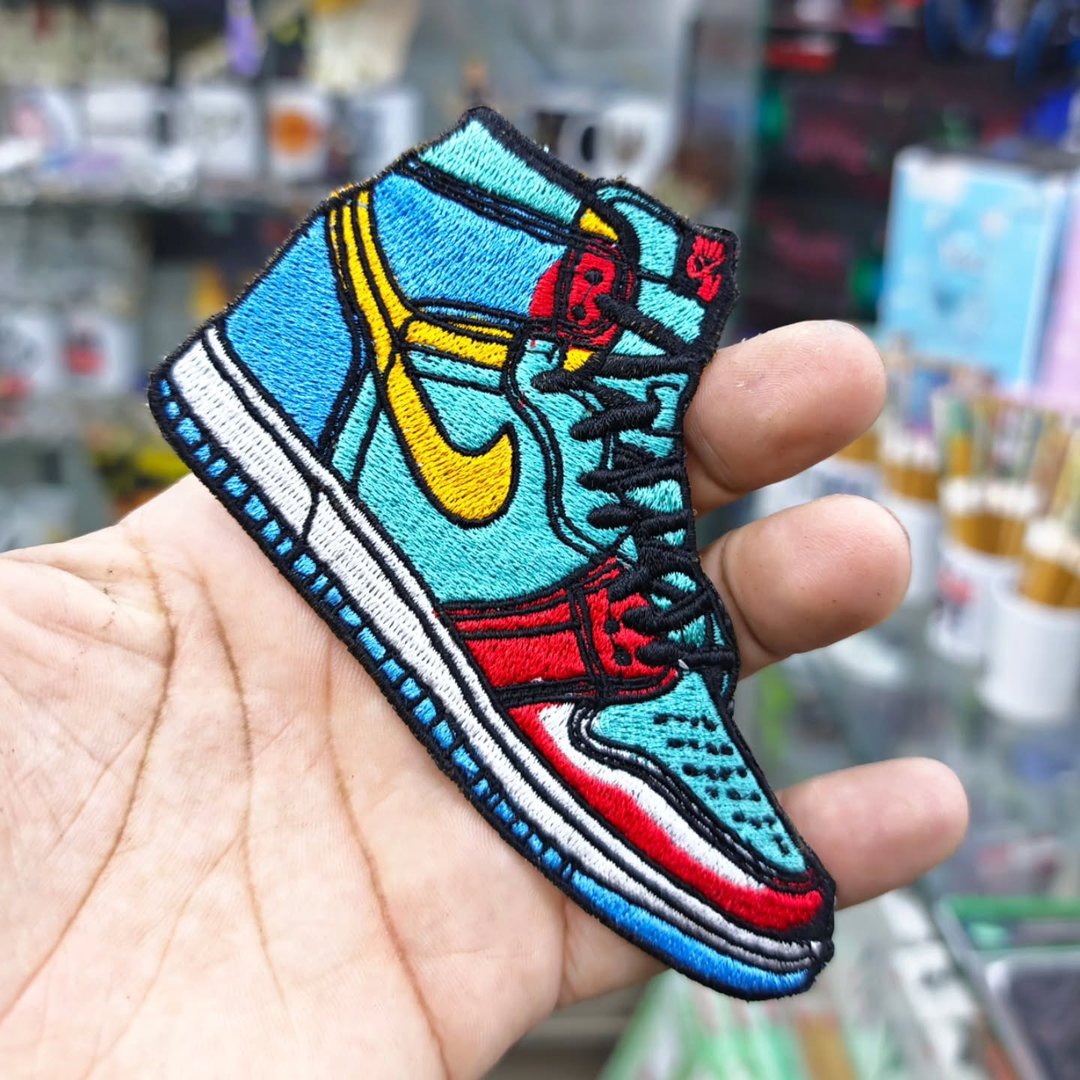 Embroidered patch Nike Air Force 125 x 85 MM - Embroidered Patch