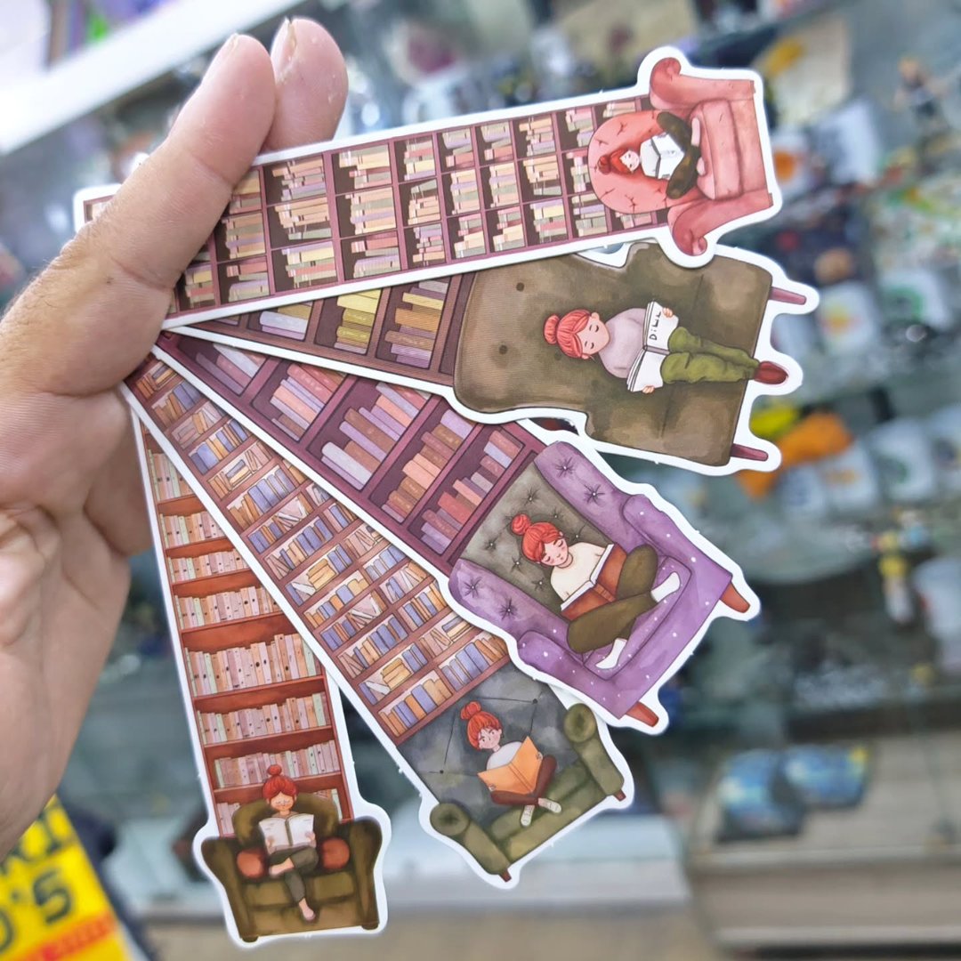 Pack of 30 Book Girl Bookmarks - Bookmark