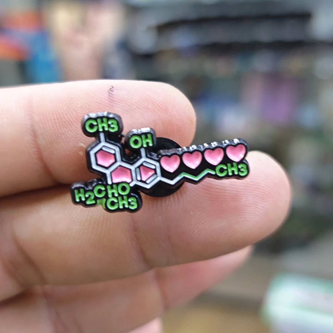 Chemistry Pins - Metal Pins