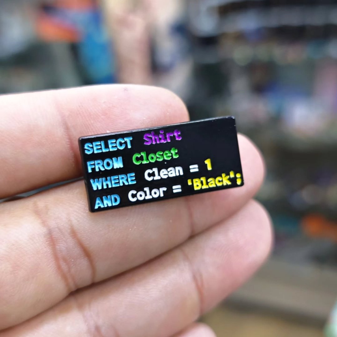Informatique Code Pins - Metal Pins