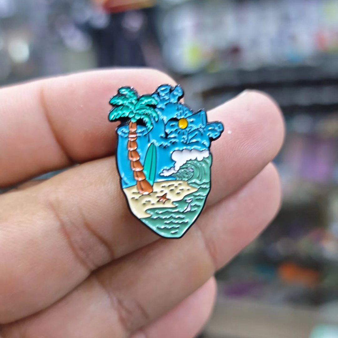 Heart Pins - Metal Pins