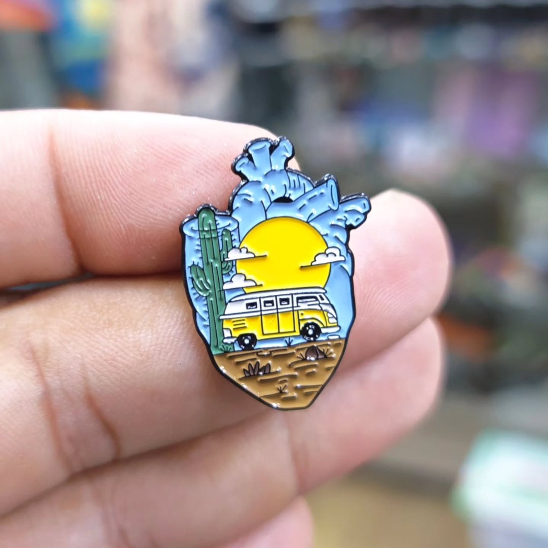 Heart Pins - Metal Pins
