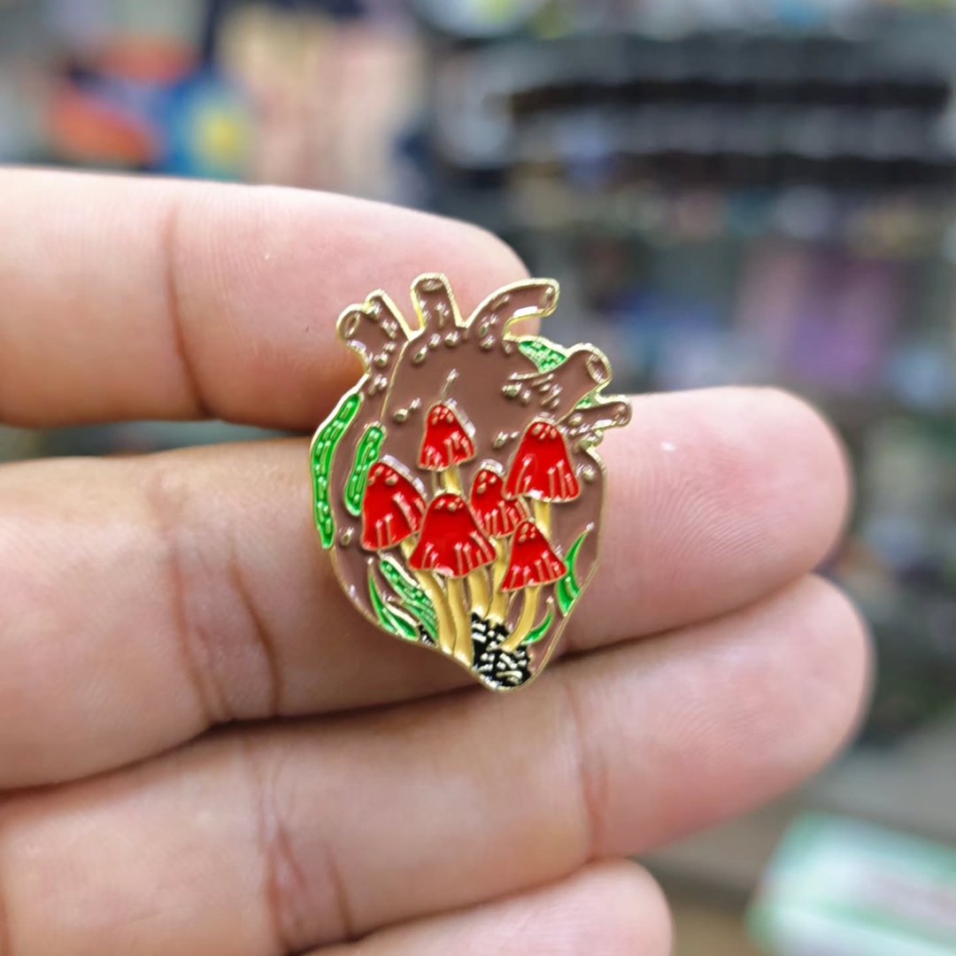 Heart Pins - Metal Pins