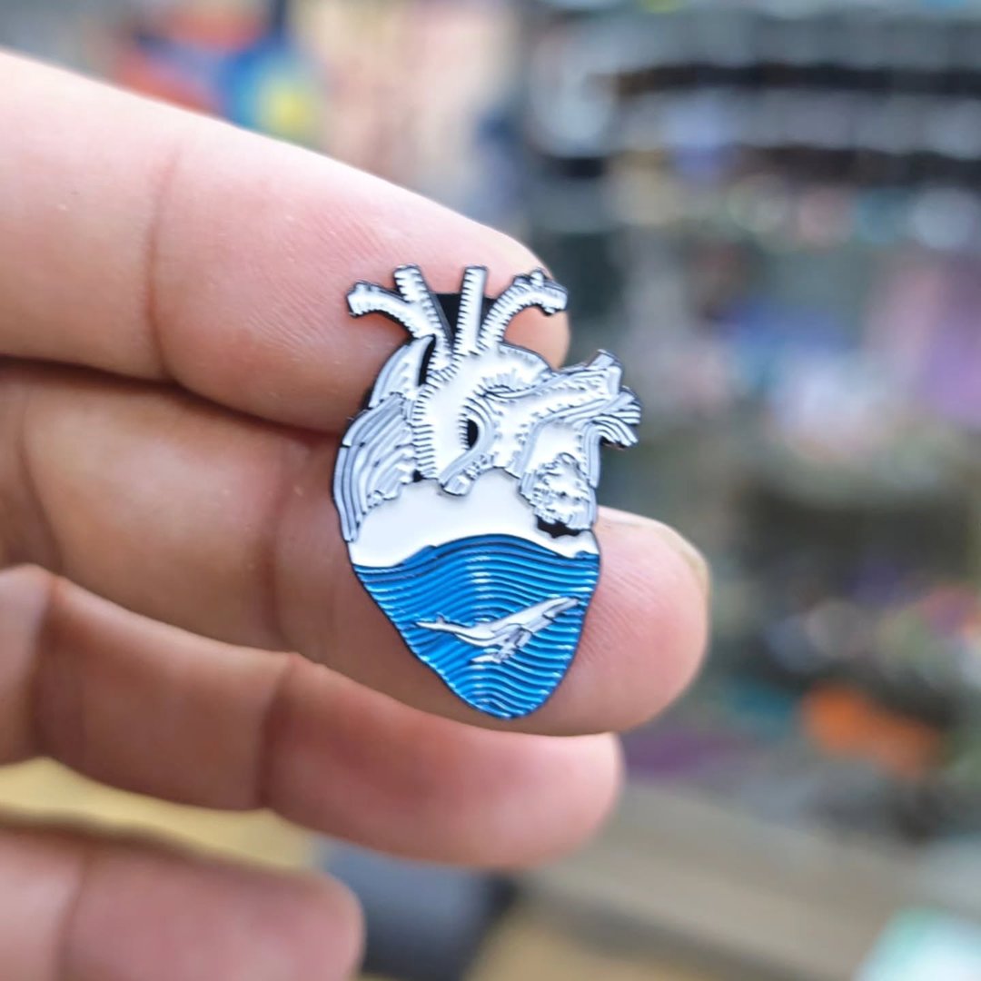 Heart Pins - Metal Pins
