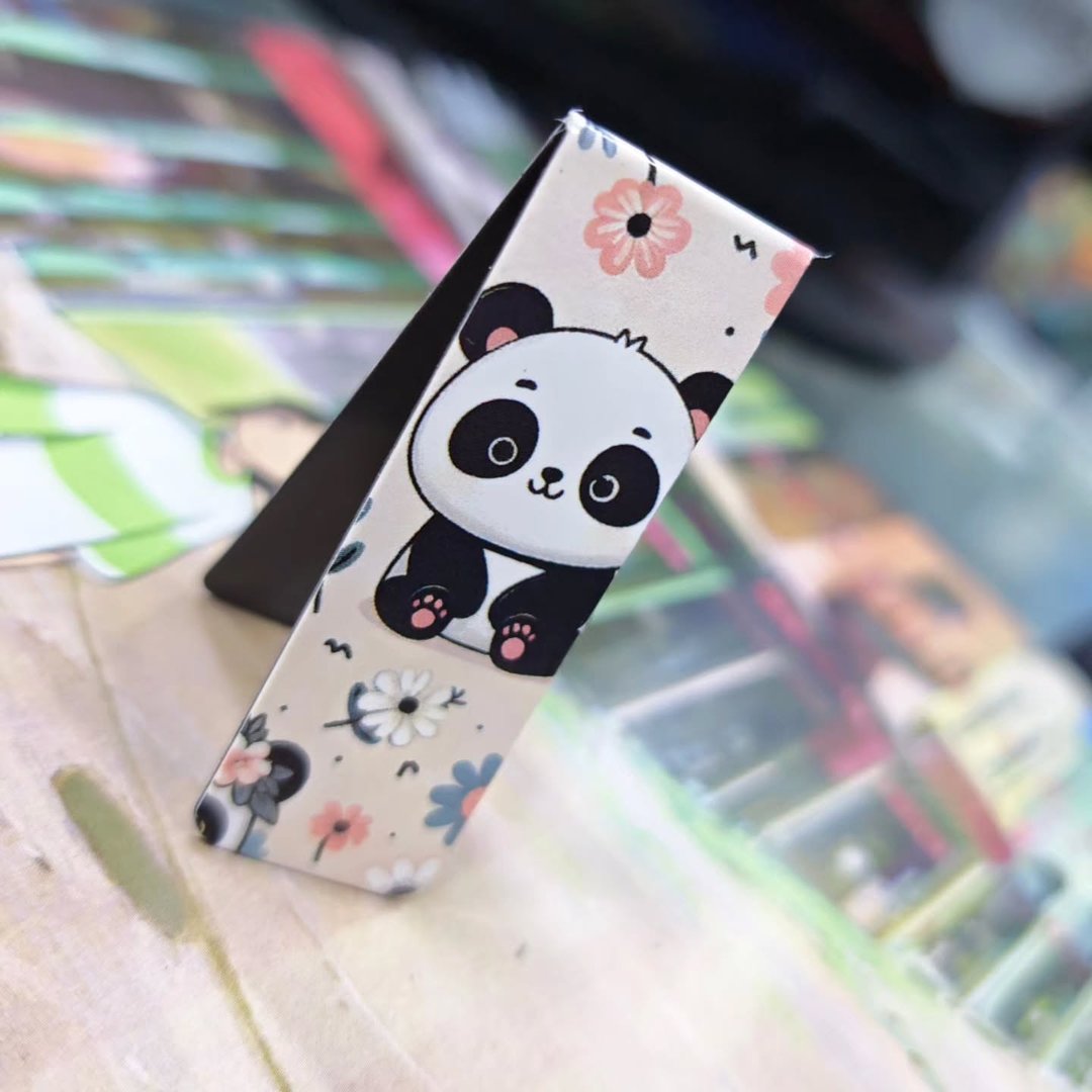 Panda Magnetic Bookmark - Bookmark