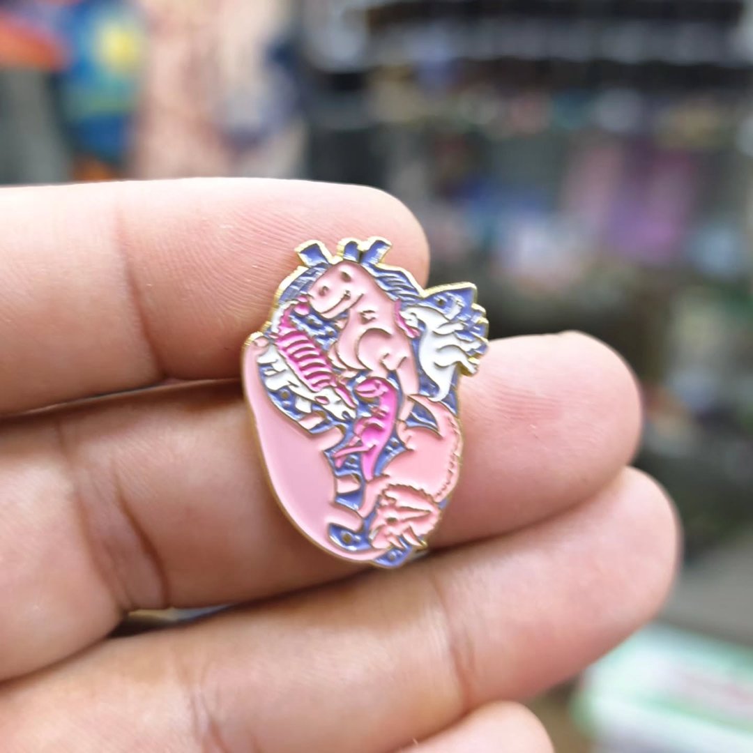 Heart Pins - Metal Pins