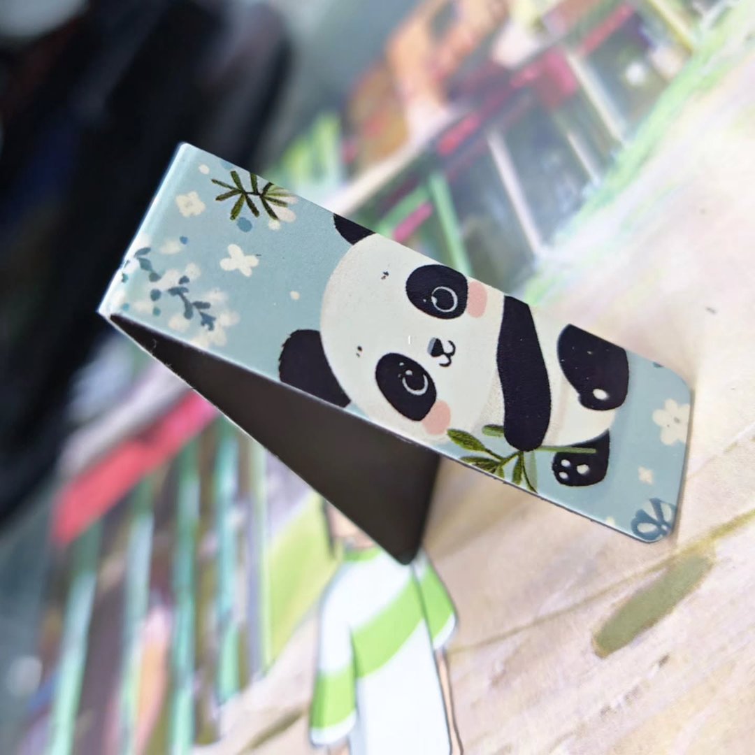Panda Magnetic Bookmark - Bookmark