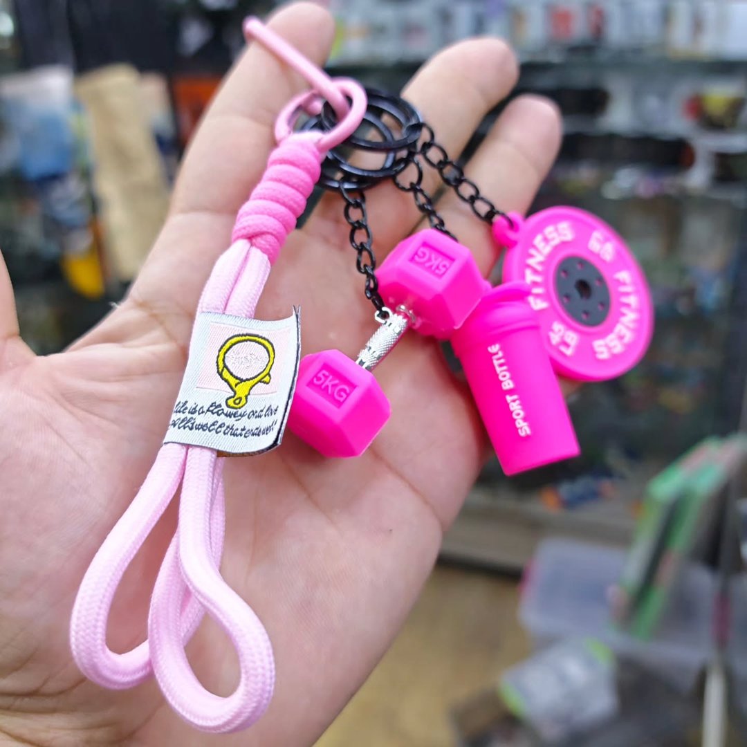 Bodybuilding Keychain - Keychain