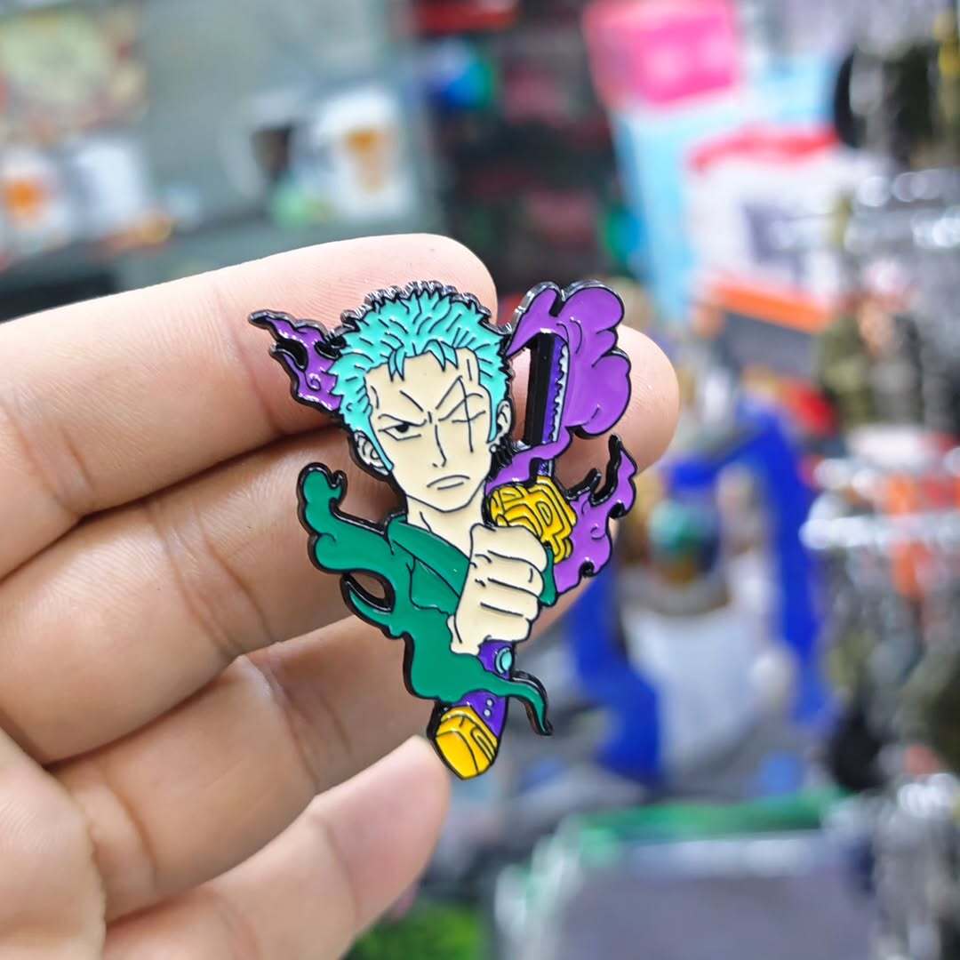 One Piece Zoro Pins - Metal Pins