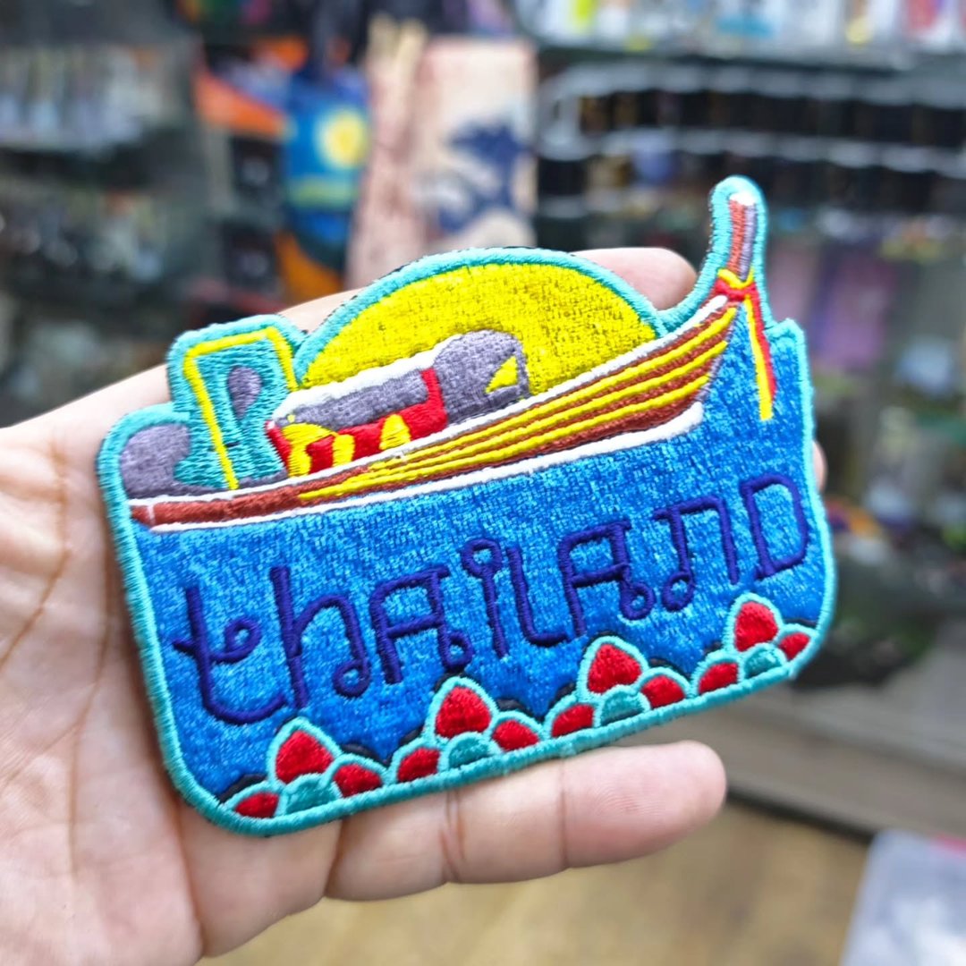 Embroidered Patch Thailand 85 x  115 MM - Embroidered Patch