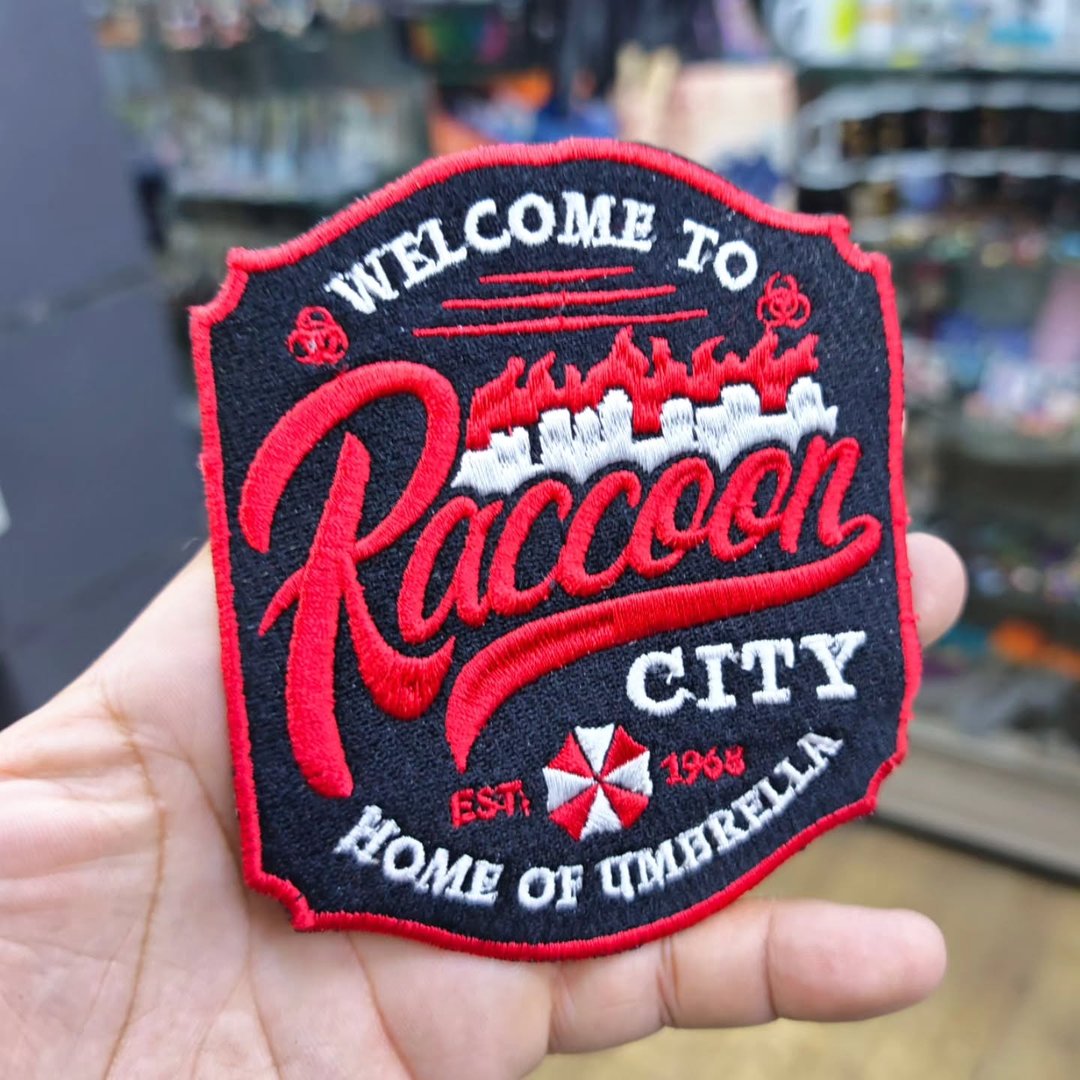 Embroidered Patch Resident Evil Raccoon City 120 x 100 MM - Embroidered Patch