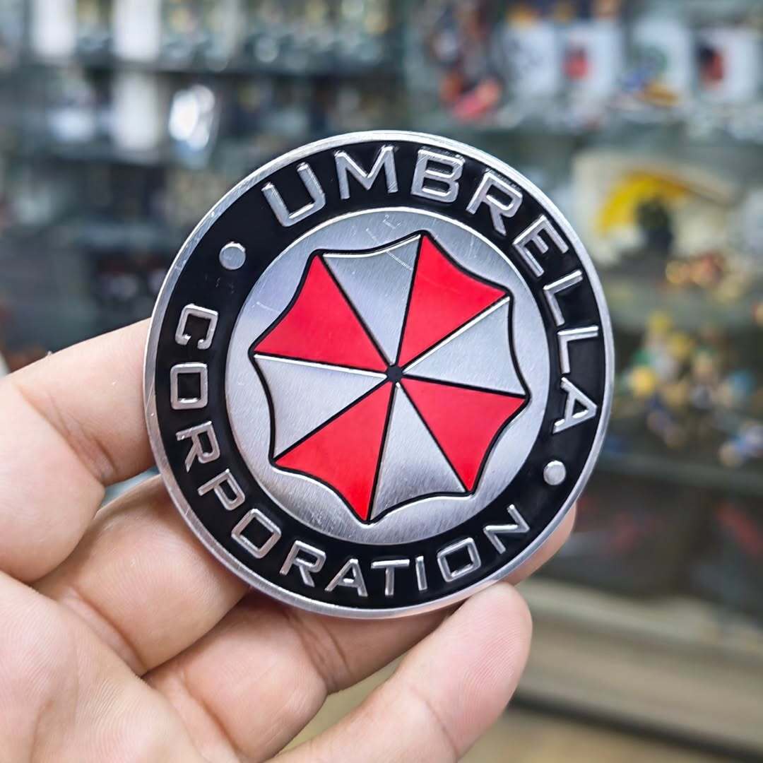 Resident Evil Umbrella Aluminum Stickers #207 - Aluminum Stickers