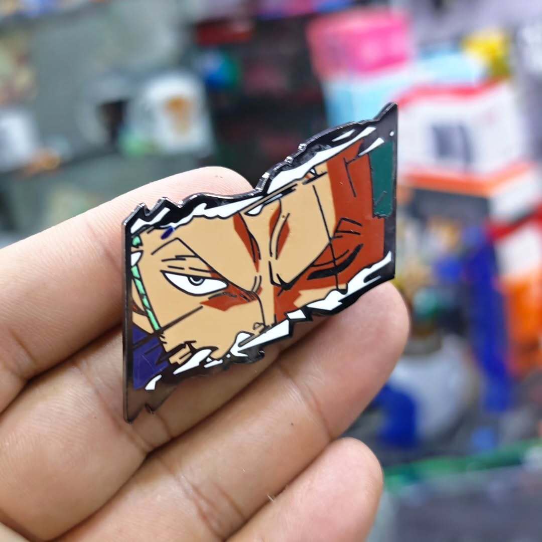 One Piece Zoro Pins - Metal Pins