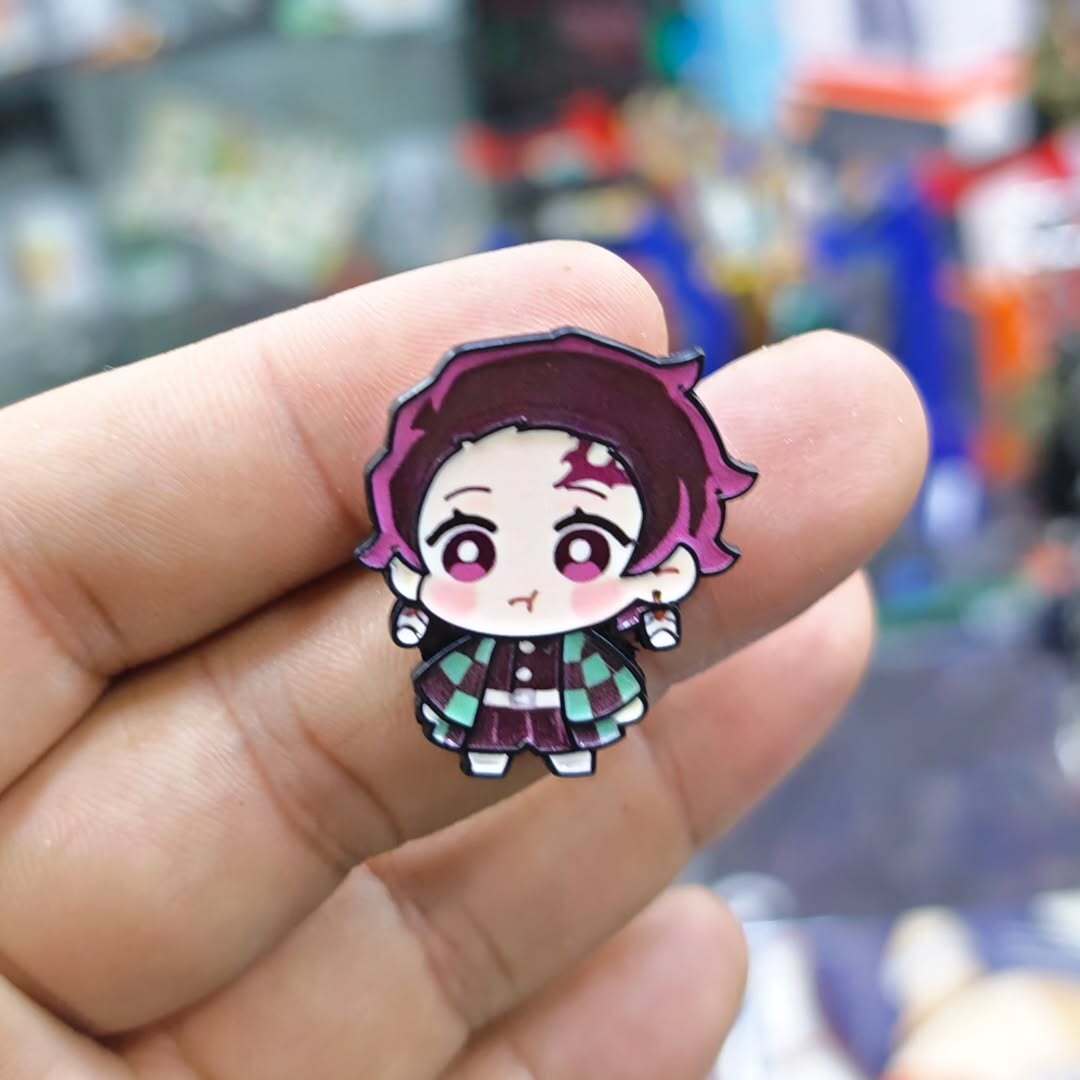 Demon Slayer Tanjiro Pins - Metal Pins