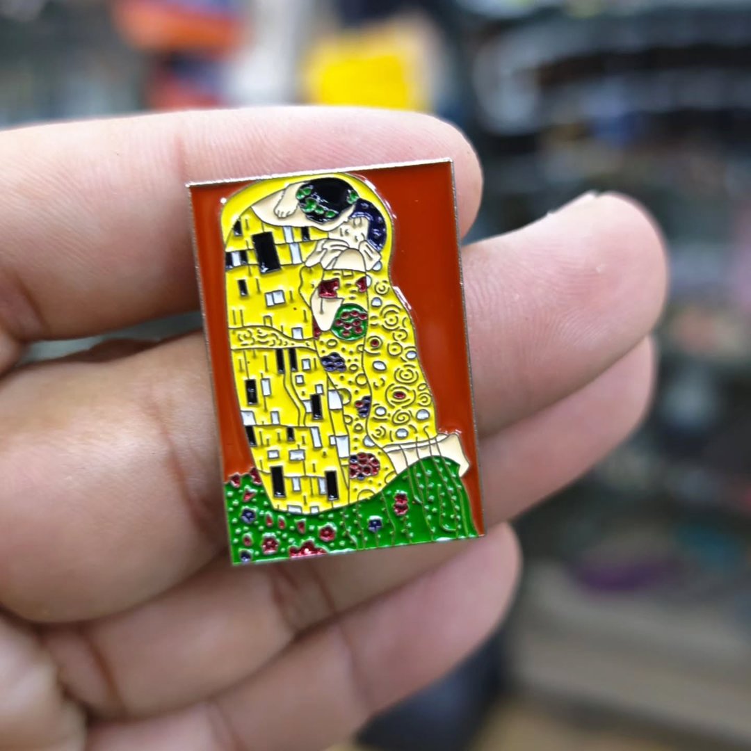 Gustav Klimt Pins - Metal Pins