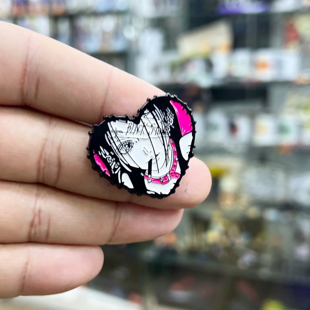 Black Stones Nana Pins - Metal Pins