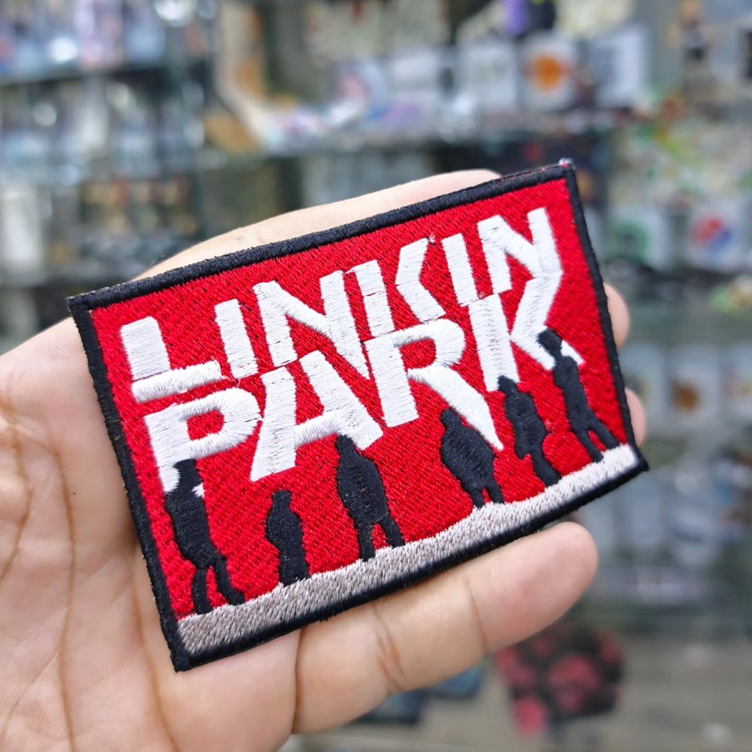 Embroidered Patch Linkin Park 100 x 65 MM - Embroidered Patch