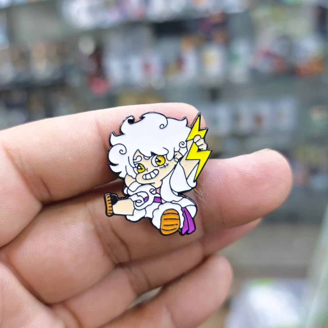 One Piece Luffy Gear 5 Pins - Metal Pins
