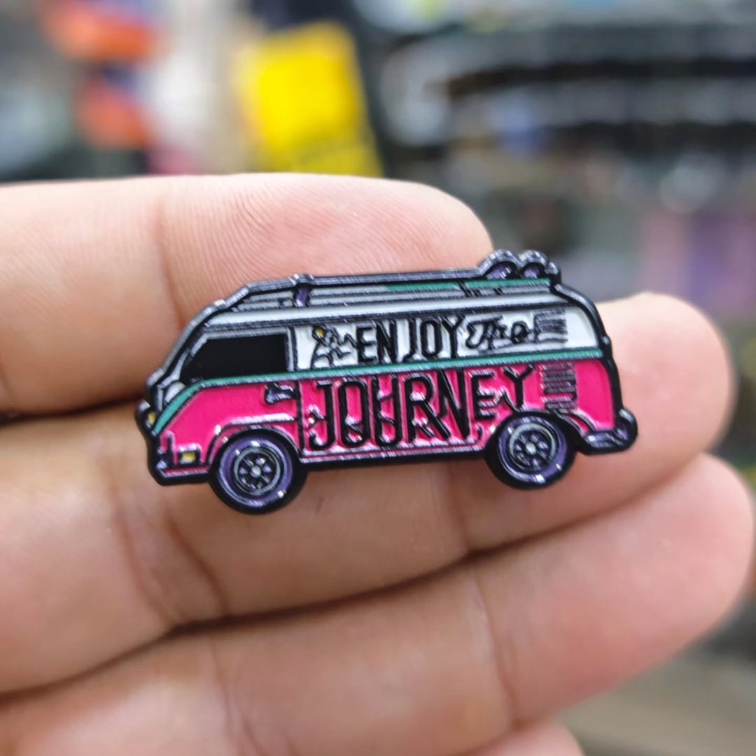 Enjoy The Journey Van Pins - Metal Pins