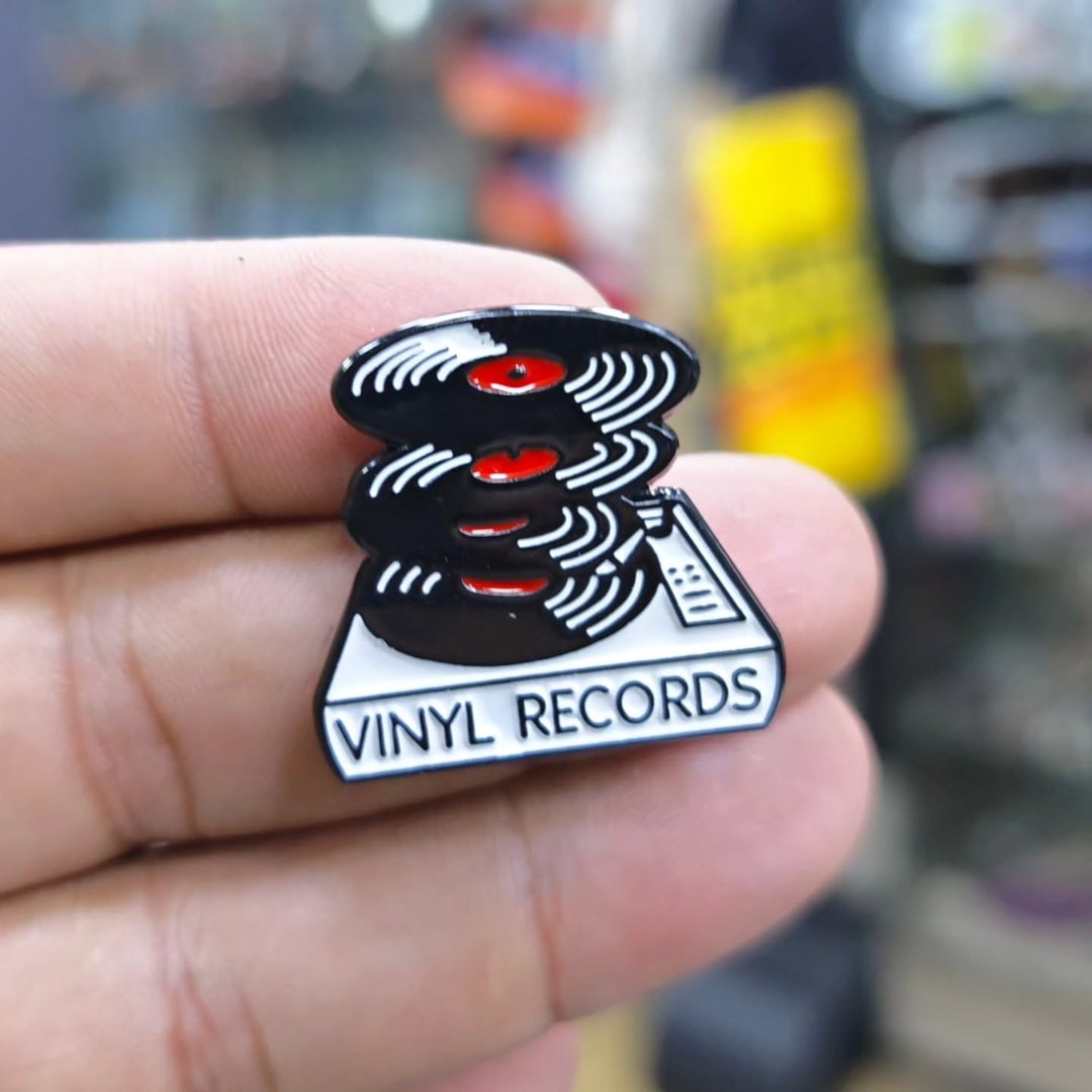 Vinyl Records Pins - Metal Pins