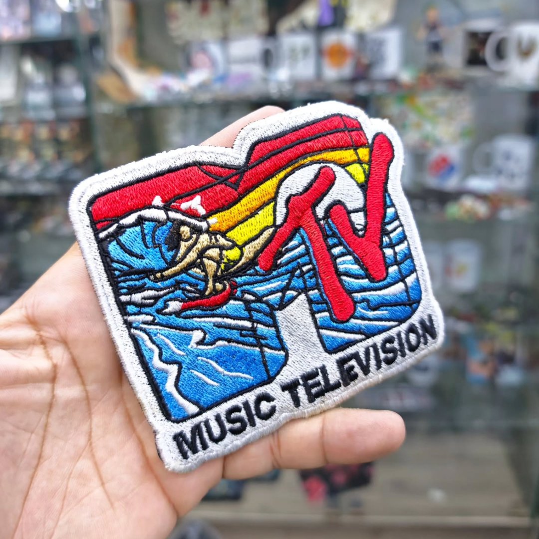 Embroidered Patch MTV 95 x 125 MM - Embroidered Patch