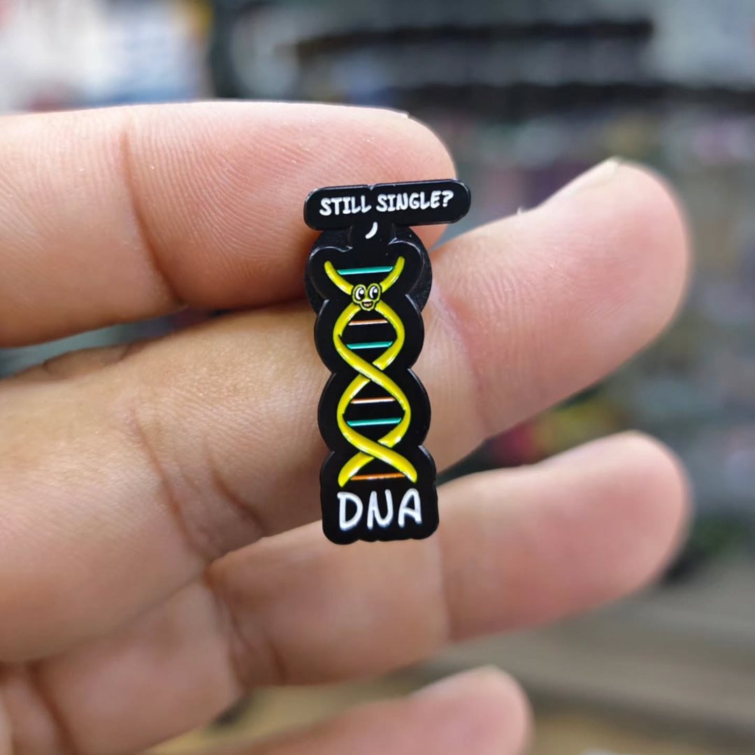 Science DNA Pins - Metal Pins