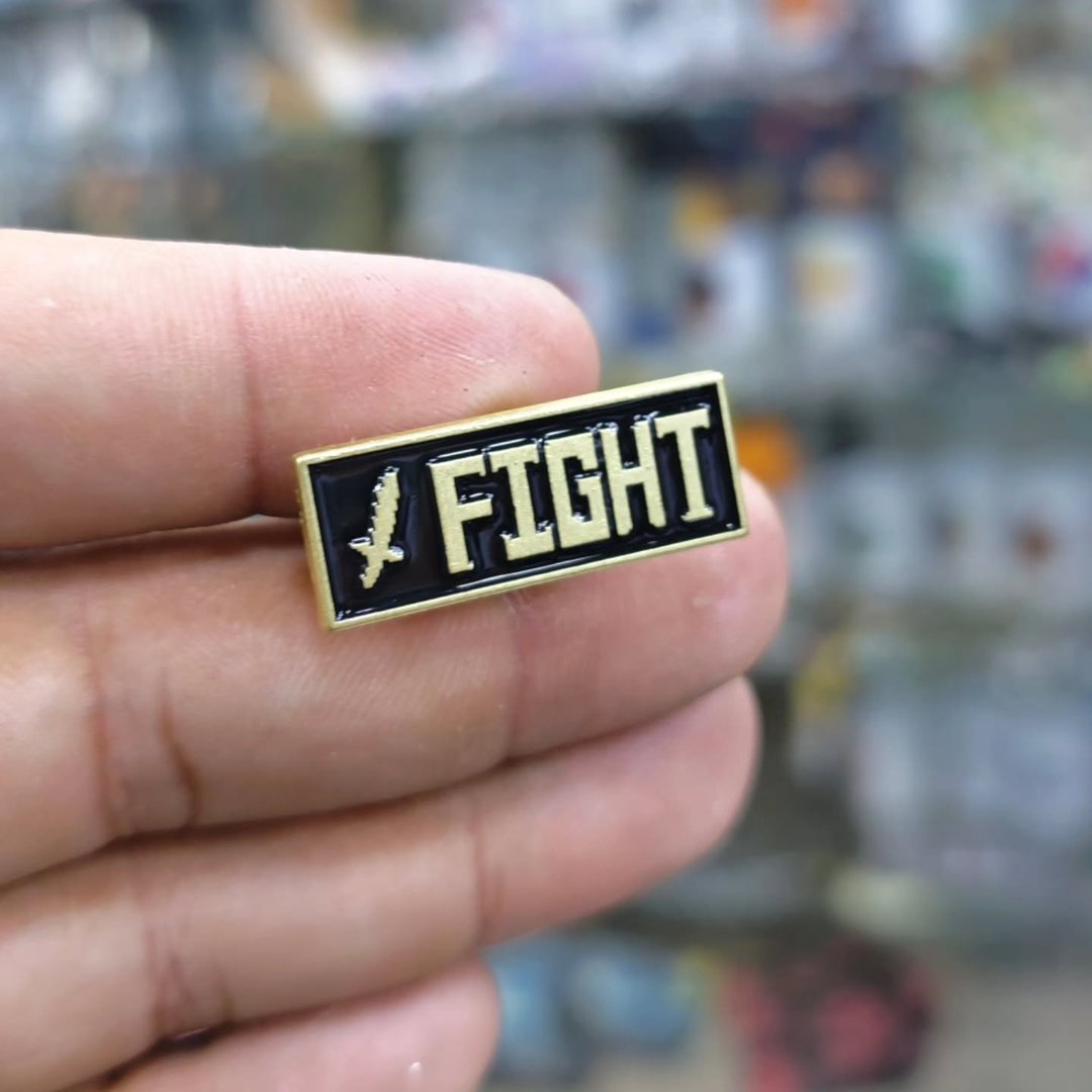 Gaming Fight Pins - Metal Pins