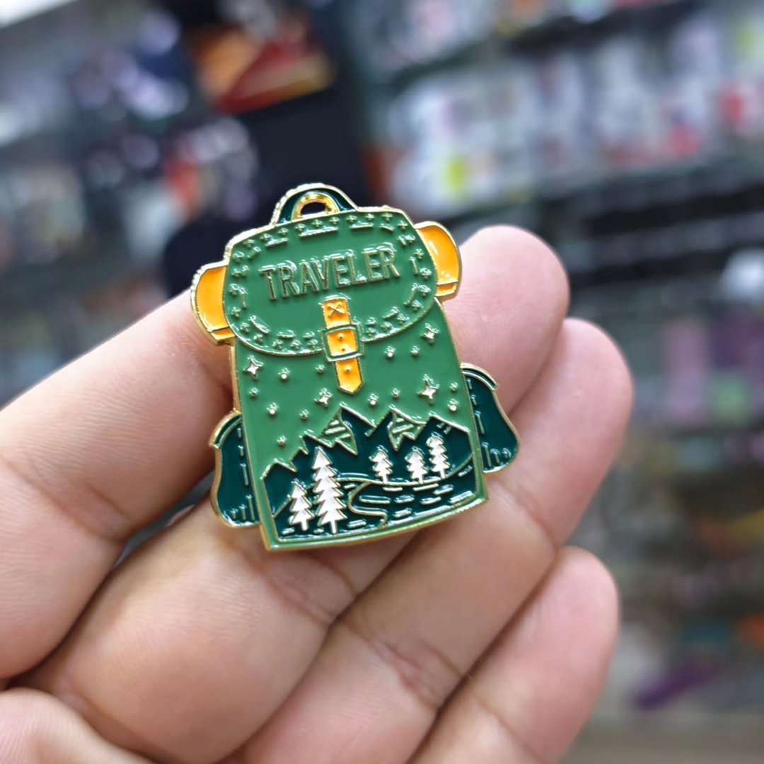 Traveler Adventure Pins - Metal Pins