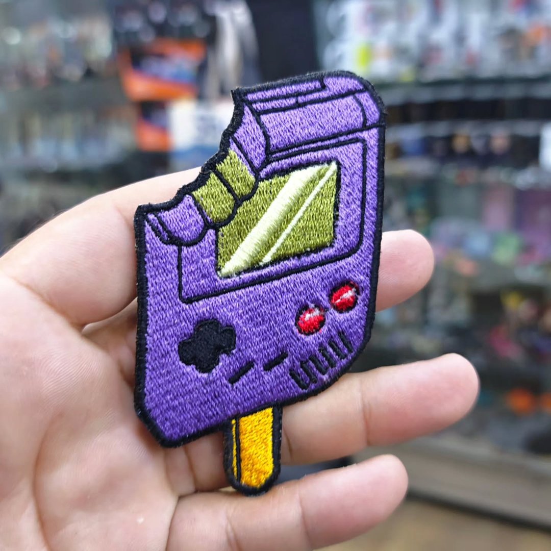 Embroidered Patch Game Biy Ice Cream 75x95 CM - Embroidered Patch