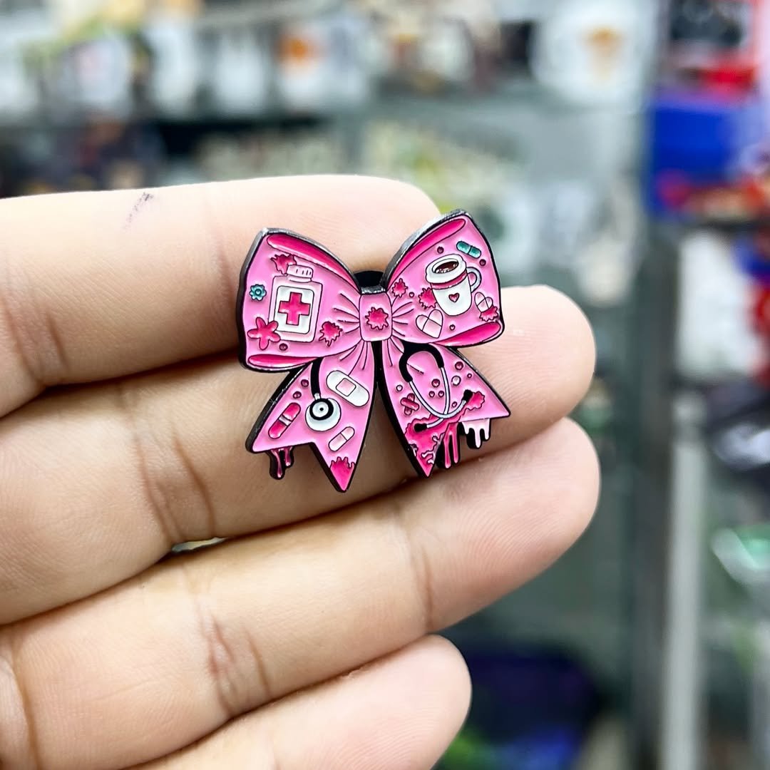 Butterfly Medical Pins - Metal Pins
