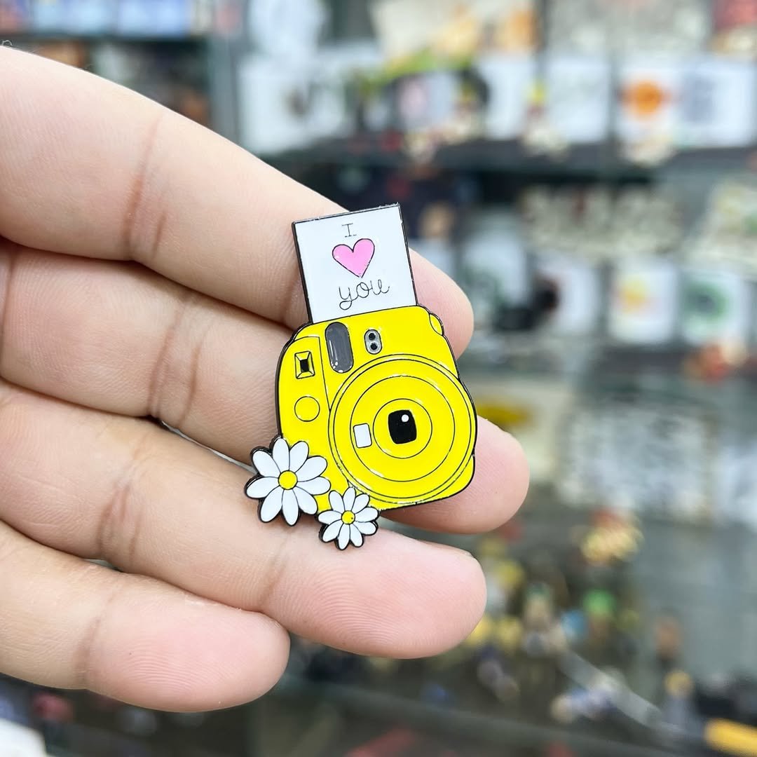 Polaroid Camera Pins - Metal Pins