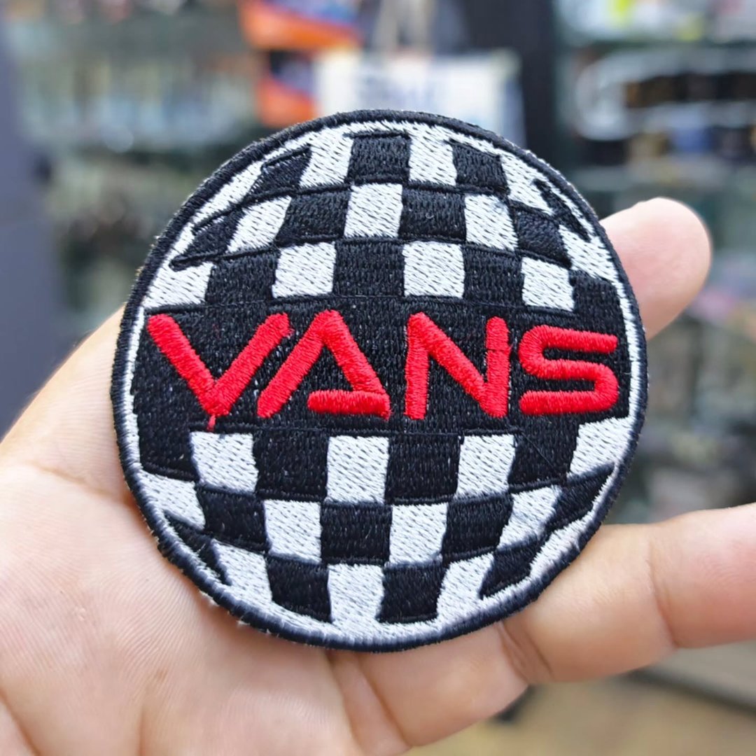 Embroidered Patch Vans 70x70 CM - Embroidered Patch