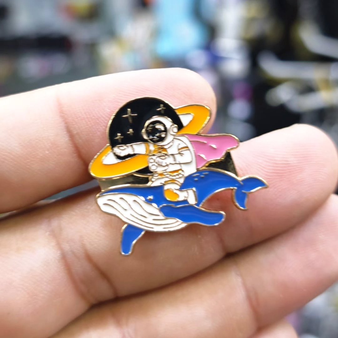 Space Pins - Metal Pins