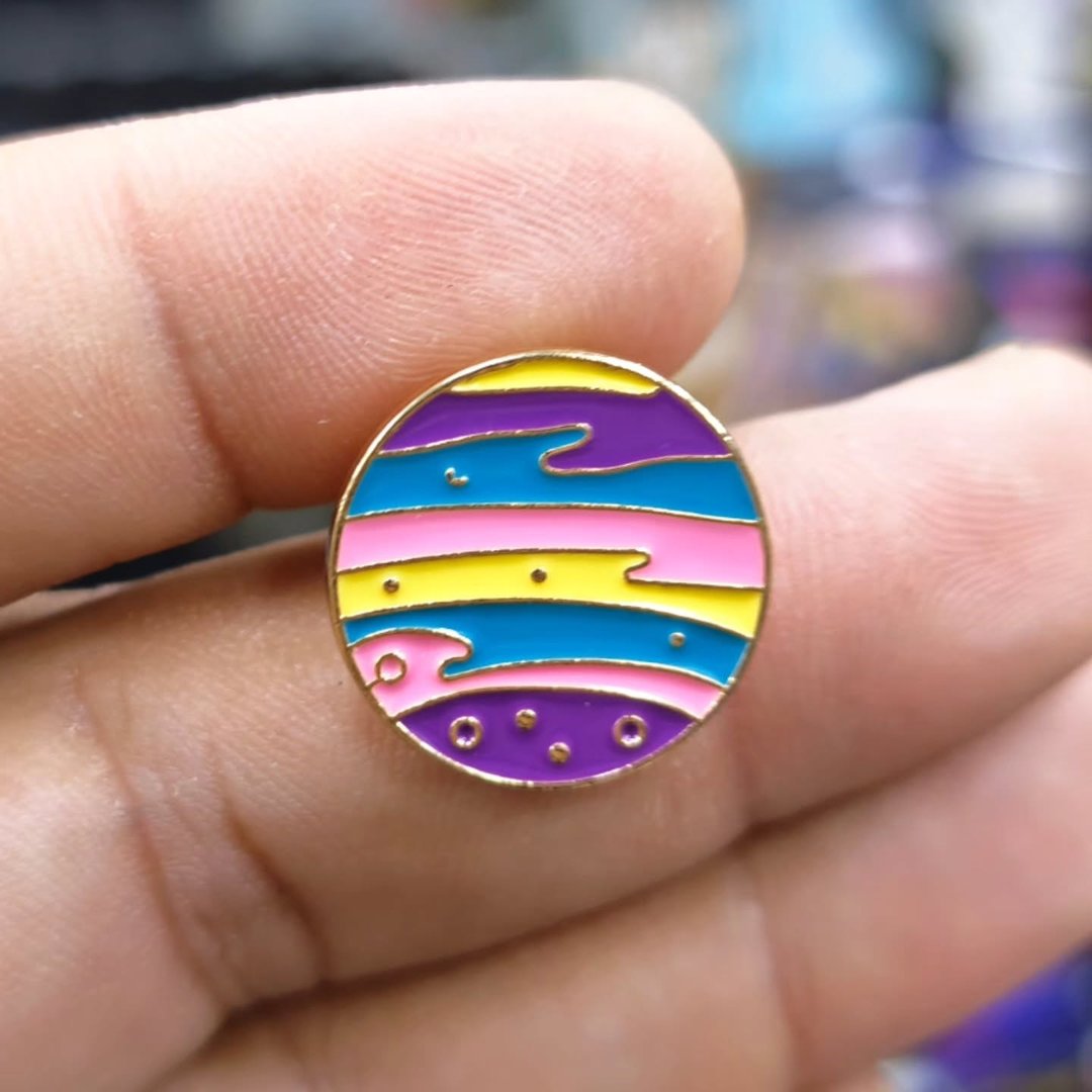 Space Pins - Metal Pins
