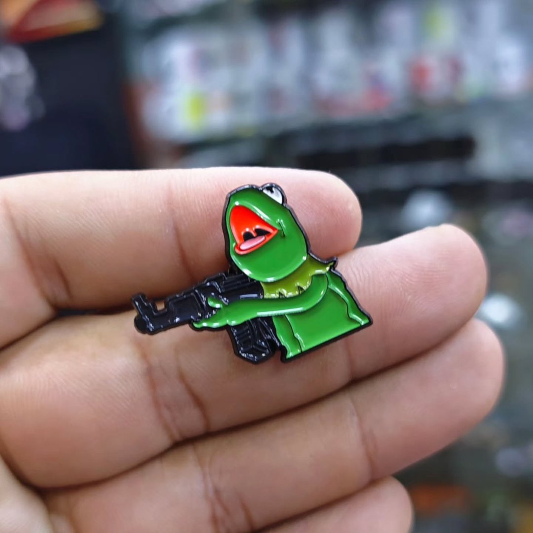 Frog Killer Pins - Metal Pins