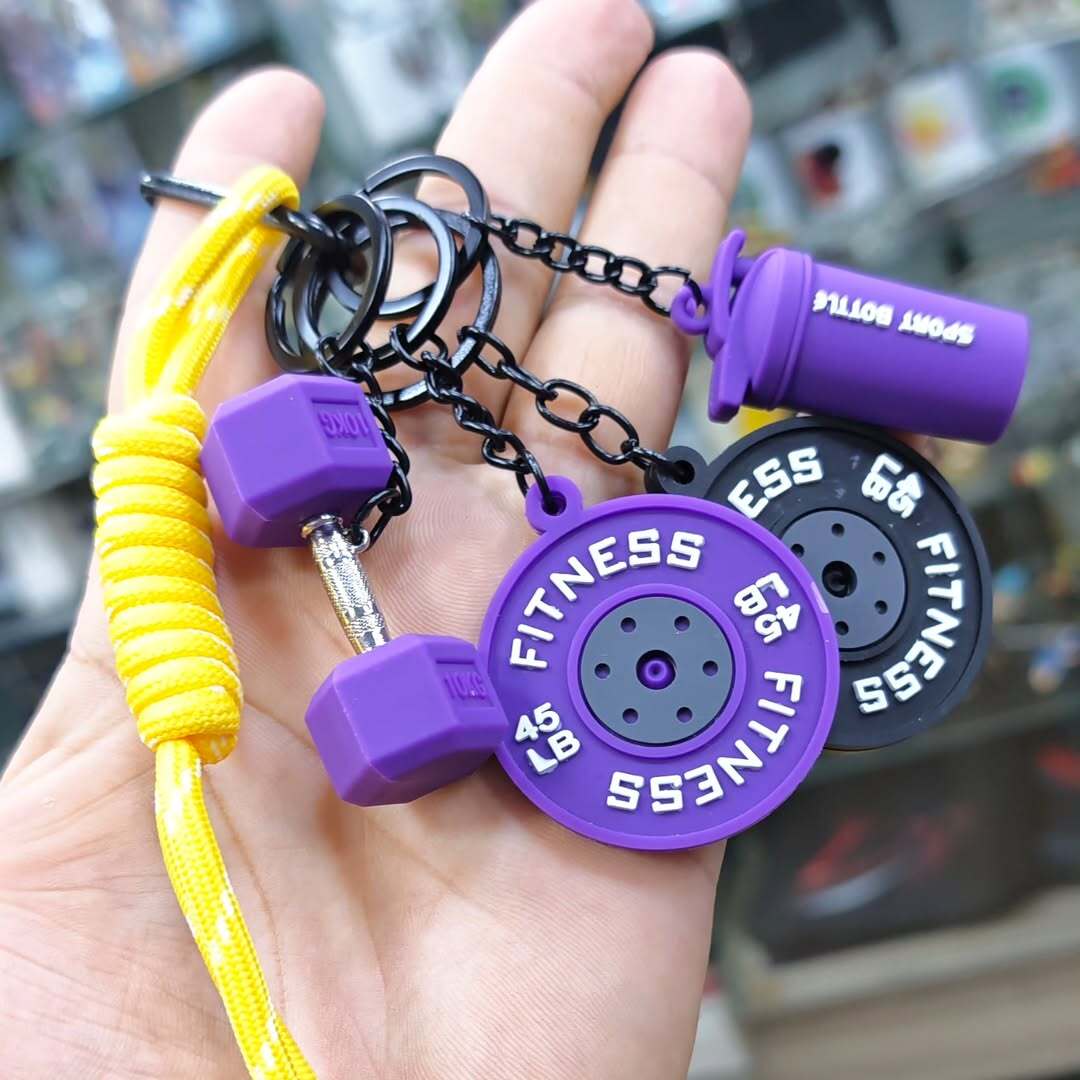 Bodybuilding Keychain - Keychain