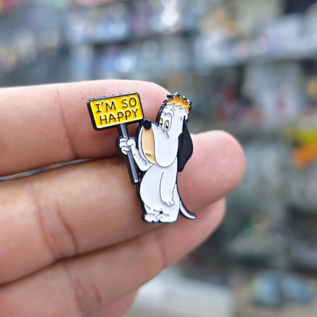 Im So Happy Dog Pins - Metal Pins