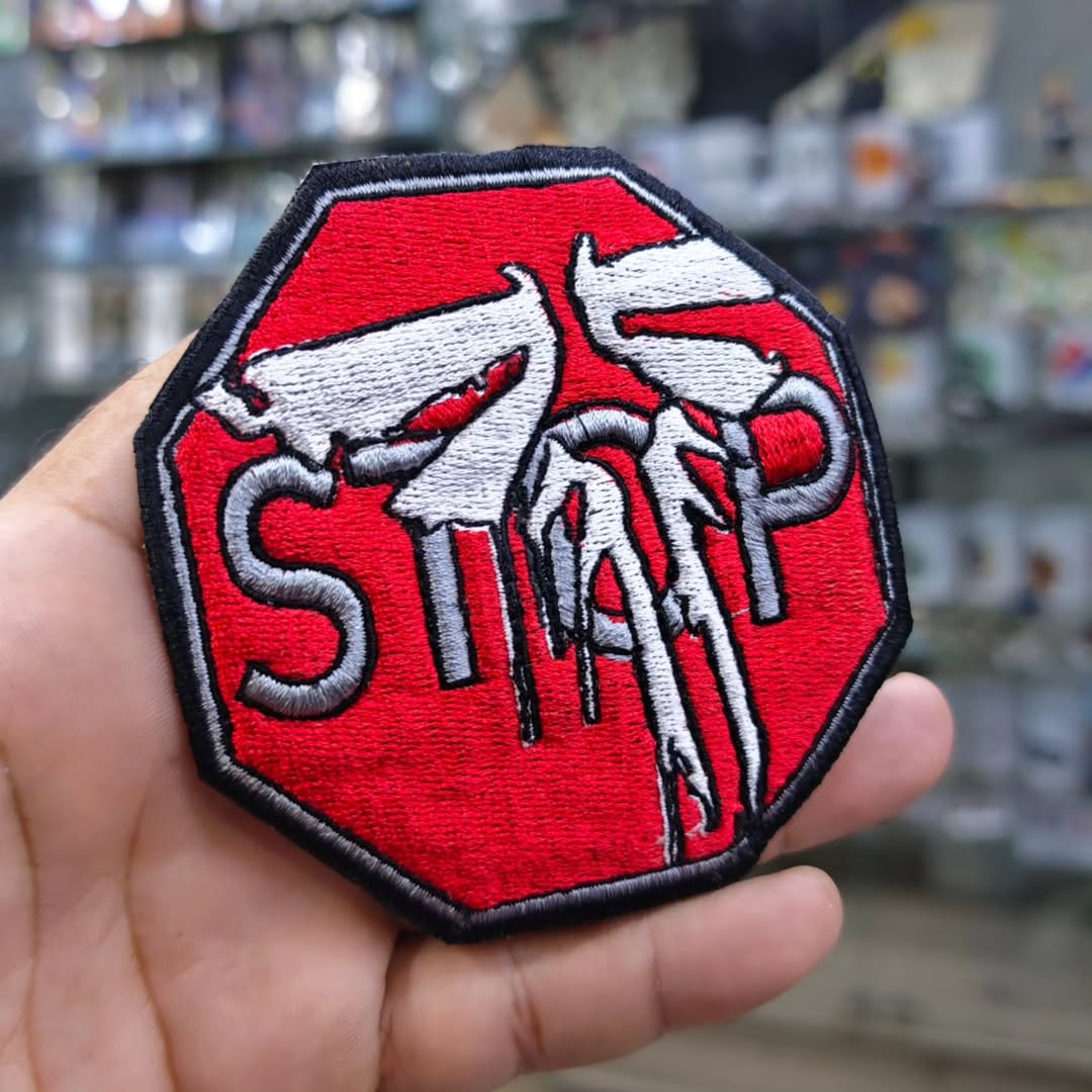 Embroidered Patch The Last Of Us Stop 95 x 95 MM - Embroidered Patch