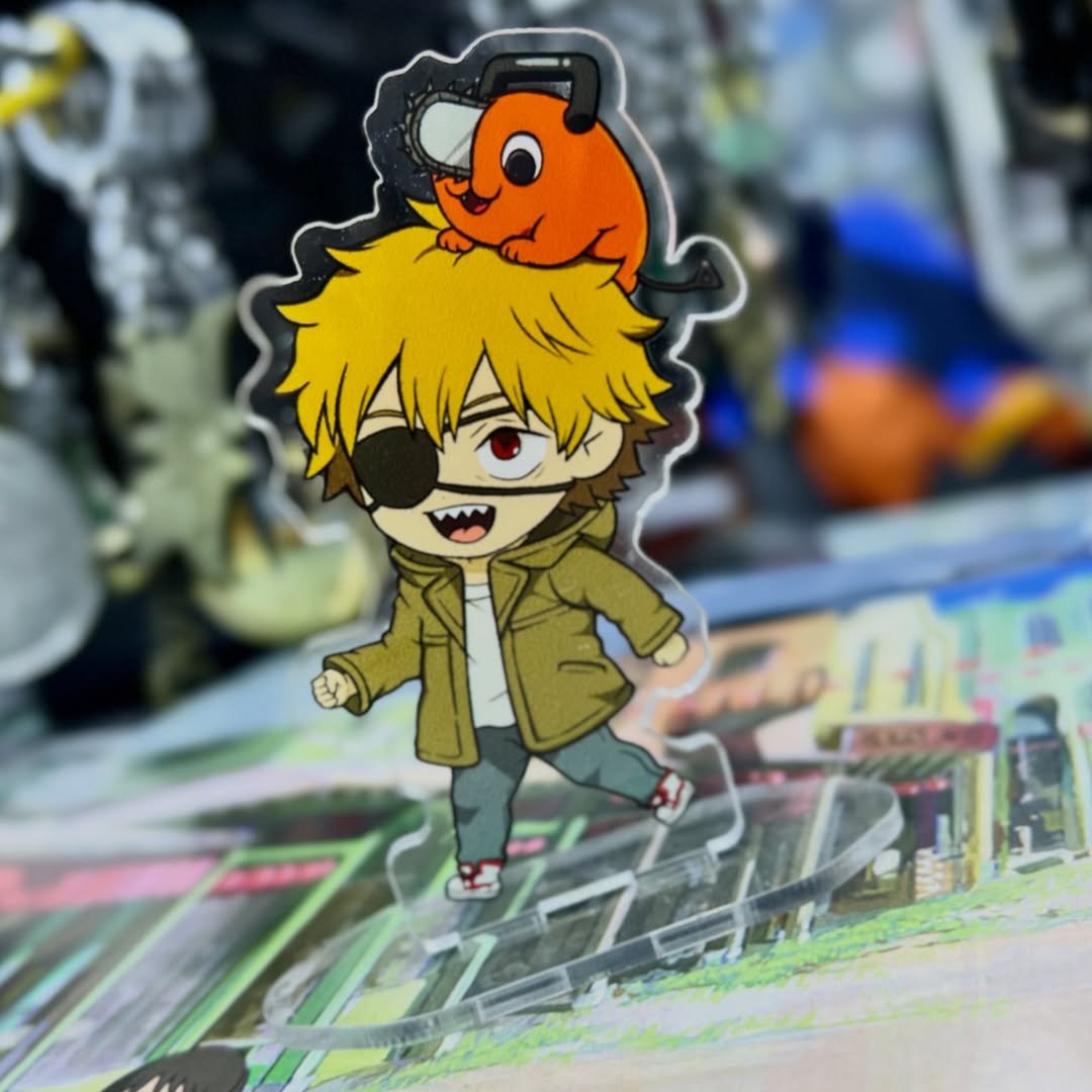 2D Chainsaw Man Figurine - 2D Figurine